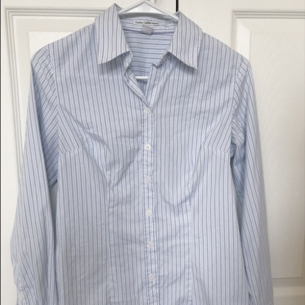 Blue stripes button down Shirt